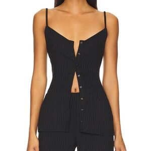 Lovers and Friends Kinsley Top in Black